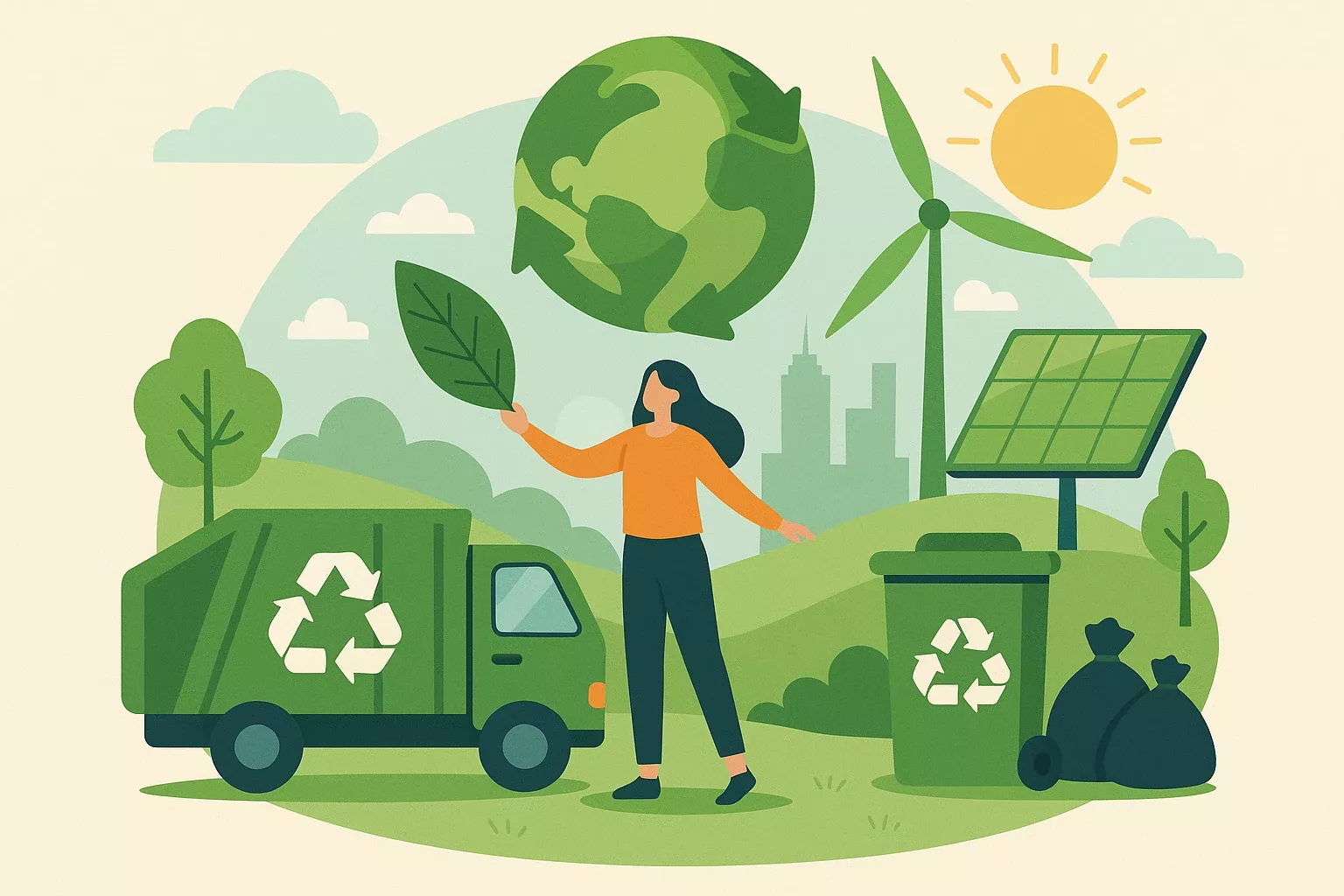 Discarica e isola ecologica a GEO