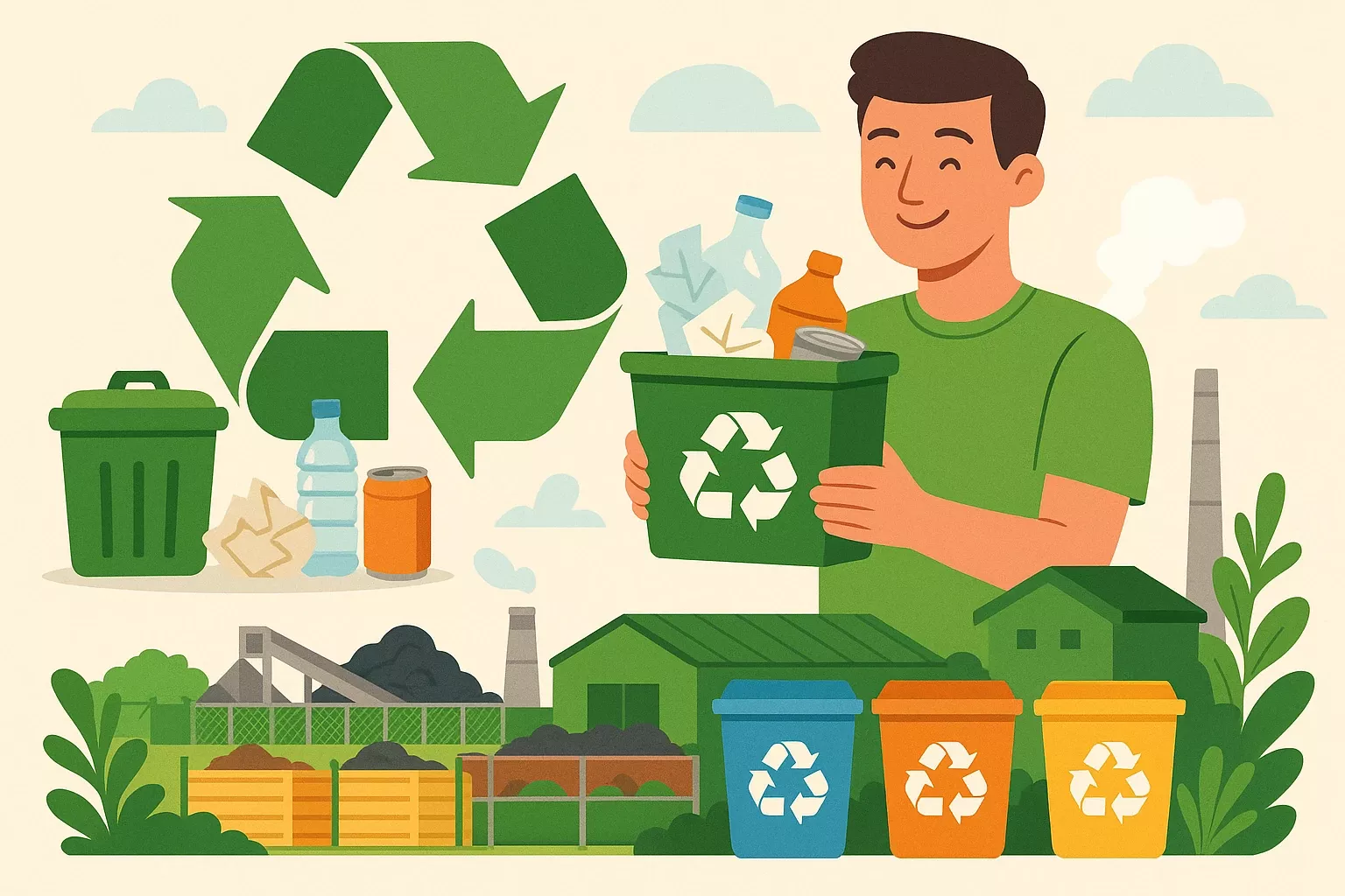 Ricicleria piattaforma e piazzola ecologica a Valle Lomellina